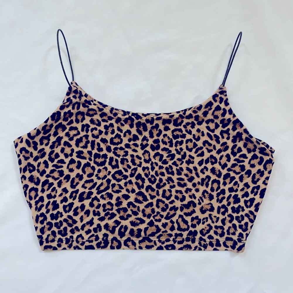 Windsor Cheetah/Leopard Print Tank Top - Size: S/M